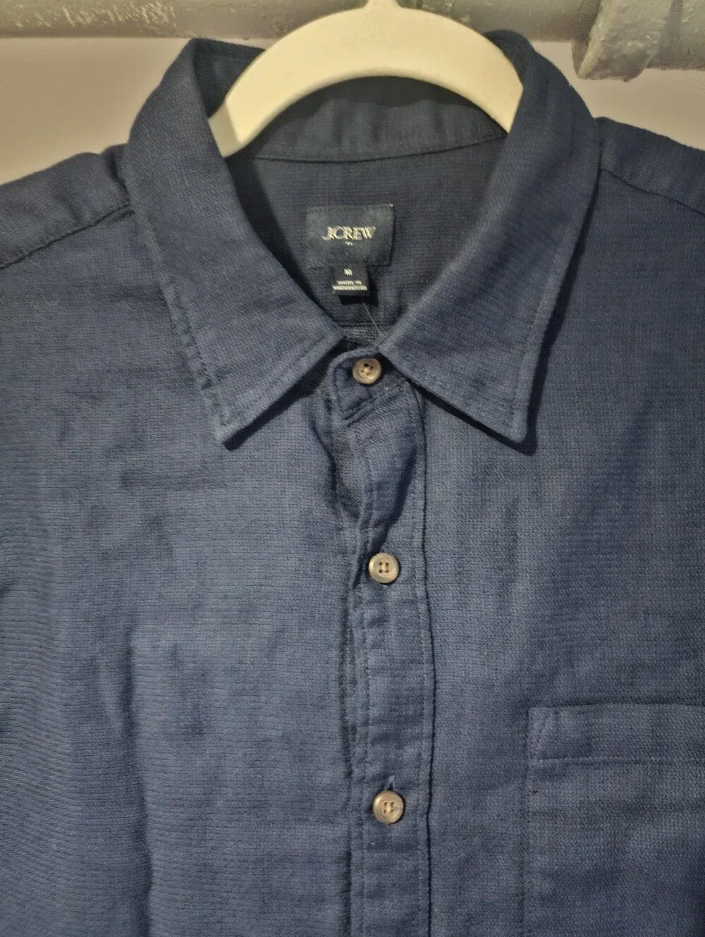 J Crew Men Short Sleeve Shirt